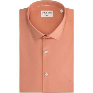 Calvin Klein Businesshemd »POPLIN STRETCH SLIM SHIRT«, mit Kentkragen Clay Pink Größe 37