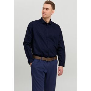 Jack & Jones PlusSize Langarmhemd »JPRBLACARDIFF SHIRT« navy blazer Größe 6XL