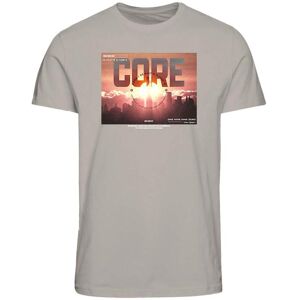 Jack & Jones T-Shirt »JCOPHOTO TEE SS CREW NECK FST« moonbeam Größe XXL