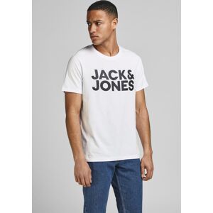 Jack & Jones T-Shirt »CORP LOGO TEE«, mit Logoprint white Größe S (46)