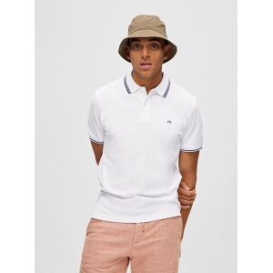 SELECTED HOMME Poloshirt »SLHDANTE SPORT SS POLO NOOS« bright white Größe L