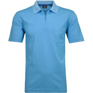 RAGMAN Poloshirt Ibiza Blau-742 Größe 5XL