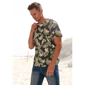 Beachtime T-Shirt »Regular Fit,«, Kurzarm, Freizeitshirt mit Rundhals,... anthrazit-bedruckt Größe XXL (60/62)