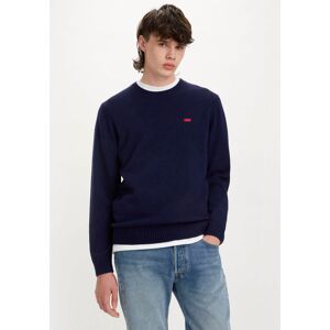 Levi's® Wollpullover »ORIGINAL HM SWEATER«, in klassischer Rundhalsform dunkelblau Größe M