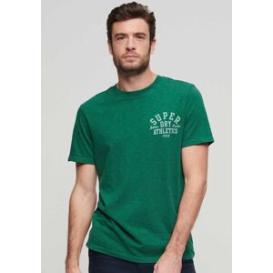 Superdry T-Shirt »ATHLETIC COLLEGE GRAPHIC TEE« dark forest Größe XL
