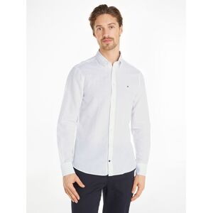 Tommy Hilfiger Langarmhemd »CL W-CO LINEN SOLID SF SHIRT« Optic White Größe 43