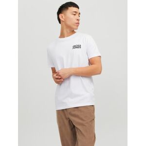 Jack & Jones Rundhalsshirt »JJECORP LOGO TEE SS« White Größe M