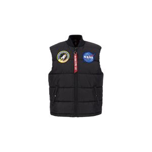 Industries Winterjacke »ALPHA INDUSTRIES Men - Vests Puffer Vest NASA« black Größe 3XL