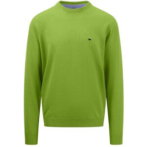 FYNCH-HATTON Strickpullover, mit Logoprägung an der Brust leaf green Größe 4XL