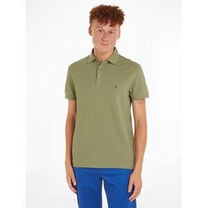 Tommy Hilfiger Poloshirt »1985 SLIM POLO«, aus leicht strukturiertem... Faded Olive Größe L