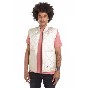 Tommy Jeans Steppweste »TJM REG ENTRY VEST«, mit modischem Rautenmuster Newsprint Größe M