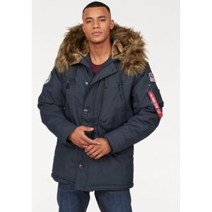 Alpha Industries Parka »POLAR JACKET«, mit Kapuze 07 rep. blue Größe XXL