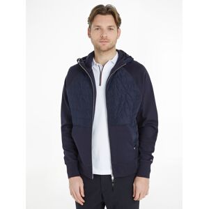 Tommy Hilfiger Kapuzensweatjacke »MIX MEDIA HOODED ZIP THROUGH« desert sky Größe XL