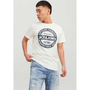 Jack & Jones Rundhalsshirt »JJEJEANS TEE SS O-NECK NOOS 23/24« Cloud Dancer Größe M