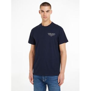 Tommy Jeans T-Shirt »TJM SLIM ESSTNL GRAPHIC TEE EXT«, mit Tommy Jeans Logodruck Dark Night Navy Größe L