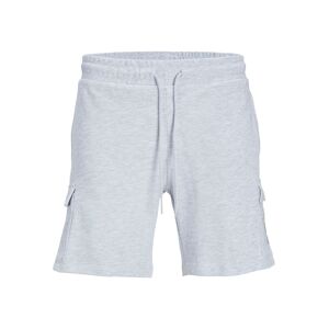 Jack & Jones Shorts »JPSTSWIFT CARGO SWEAT SHORTS AUT« white melange Größe S