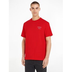 Tommy Jeans T-Shirt »TJM REG CORP TEE EXT«, mit Tommy Jeans Stickerei Deep Crimson Größe XXXL