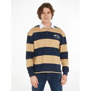 Tommy Jeans Rugbyshirt »TJM RLX VARSITY CB RUGBY EXT« Tawny Sand Größe M