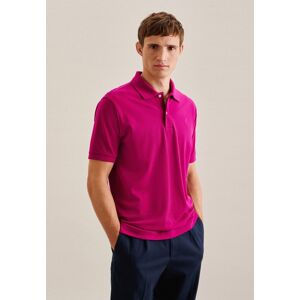 seidensticker Poloshirt »Regular«, Polo Uni Rosa/Pink Größe XXL