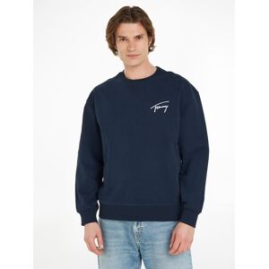 Tommy Jeans Sweatshirt »TJM RLX SIGNATURE CREW EXT«, mit Rundhalsausschnitt Dark Night Navy Größe M