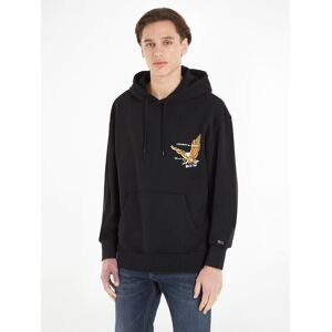 Tommy Jeans Hoodie »TJM RLX VINTAGE EAGLE HOODIE« Black Größe L