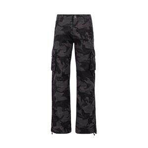 Industries Cargohose »ALPHA INDUSTRIES Men - Pants Jet Pant Camo« black camo Größe 34