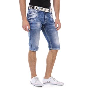 Cipo & Baxx Bermudas, in Denim und mit markanten Taschen blue Größe 33