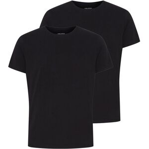 Blend T-Shirt, (Packung, 2er-Pack) BLACK Größe L (52)
