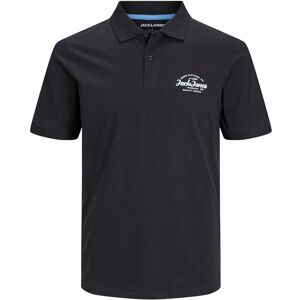 Jack & Jones Poloshirt »JJFOREST POLO SS« black Größe M