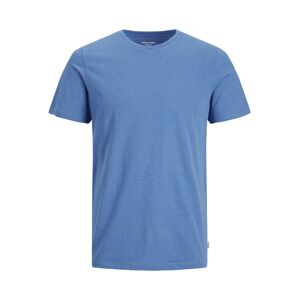 Jack & Jones Rundhalsshirt »JJEORGANIC MELANGE TEE SS O-NECK NOOS« French /Blue Größe XS