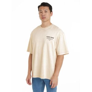 Tommy Jeans T-Shirt »TJM REG WASHED ESSENTIAL TJ TEE«, mit Rückenprint newsprint Größe XXL