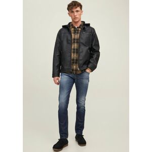 Jack & Jones Langarmhemd »JAY OVERSHIRT« beige kariert Größe L (52)