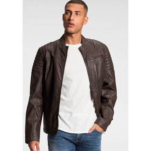 Bruno Banani Lederjacke »Rocha« braun Größe XL (54)