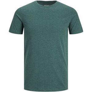 Jack & Jones Rundhalsshirt »JJEORGANIC MELANGE TEE SS O-NECK NOOS« Storm Größe S