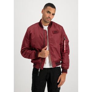 Industries Collegejacke »ALPHA INDUSTRIES Men - Bomber Jackets Alpha... burgundy Größe 2 XL