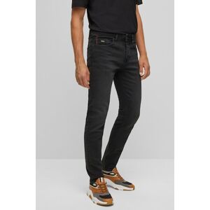 Boss ORANGE Regular-fit-Jeans »Taber BC-P-1«, mit Leder-Badge black Größe 38