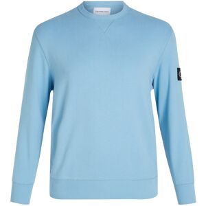 Calvin Klein Jeans Plus Sweatshirt »PLUS BADGE CREW NECK«, Grosse Grössen Dusk Blue Größe 6XL (64)