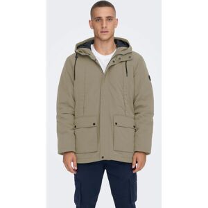 ONLY & SONS Langjacke »ONSJAYDEN PARKA NOOS OTW VD«, mit Kapuze Fallen Rock Größe S