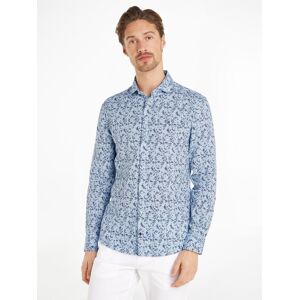 Tommy Hilfiger Langarmhemd »CL W-CO/LI DITSY FLOWER SF SHIRT«, mit floralem... Light Blue / Multi Größe 37