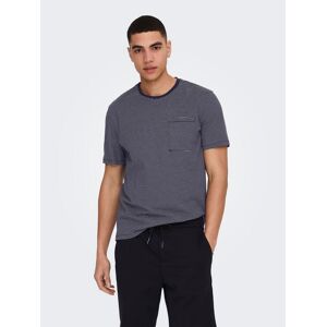 ONLY & SONS T-Shirt »ONSBALE REG SS TEE« dark navy Größe S