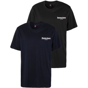 Tommy Jeans Plus T-Shirt »TJM SLIM TJ TWIST 2PACK TEE EXT«, (Packung, 2... black/ dark night navy Größe XXXL