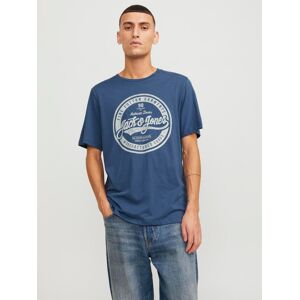 Jack & Jones Rundhalsshirt »JJEJEANS TEE SS O-NECK NOOS 23/24« Ensign Blue Größe S