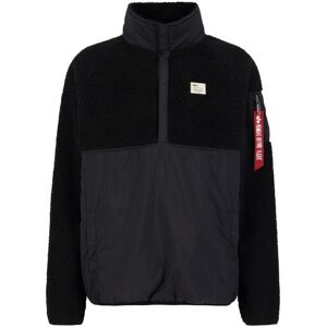 Industries Anorak »ALPHA INDUSTRIES Men - Outdoor Jackets Teddy Nylon... black Größe 2XL