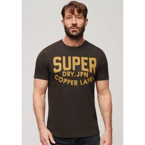 Superdry T-Shirt »COPPER LABEL WORKWEAR TEE« vintage black Größe S