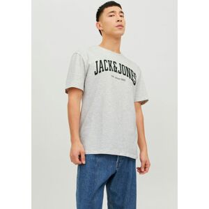 Jack & Jones Rundhalsshirt »JJEJOSH TEE SS CREW NECK NOOS« White Melange Größe M