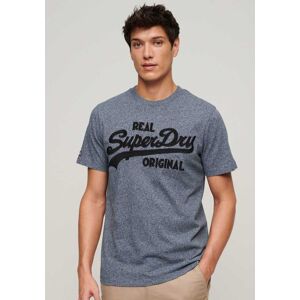 Superdry Print-Shirt »SD-EMBROIDERED VL T SHIRT« frosted navy Größe S