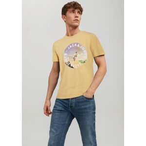 Jack & Jones Rundhalsshirt »JJGEM TEE SS CREW NECK« jojoba Größe XL