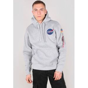 Alpha Industries Kapuzensweatshirt »Space Shuttle Hoody Sweat« grey heather Größe XL