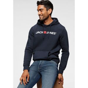 Jack & Jones Kapuzensweatshirt »Logo Hoodie Oldschool« dunkelblau Größe XS (44)