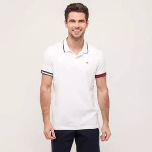 Tommy Jeans - Poloshirt, Kurzarm, Für Herren, Weiss, Größe S